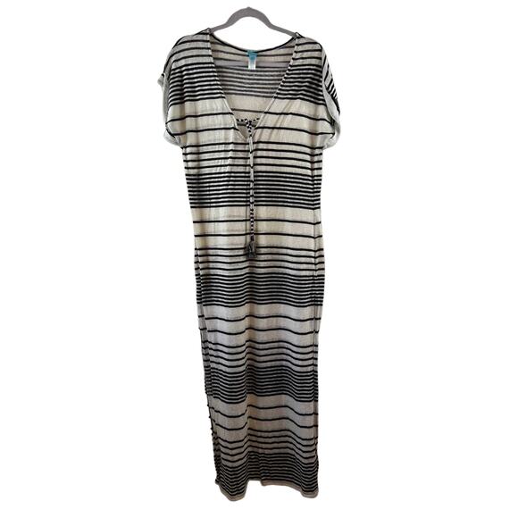Costal Blue Grey and White Swimcover up Size Medium - Picture 1 of 4
